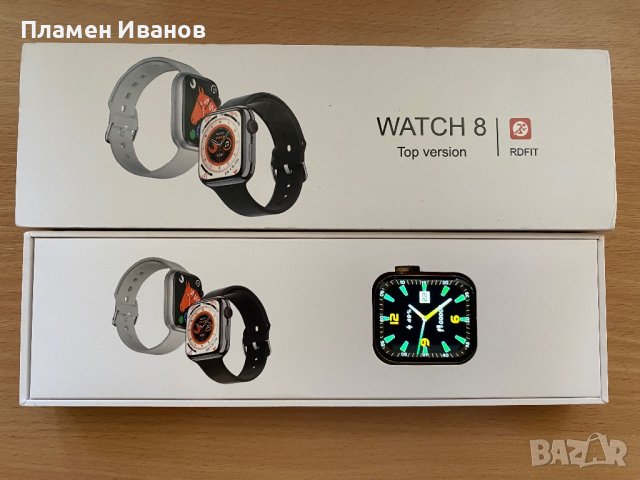 Смарт часовник Watch 8, снимка 5 - Смарт гривни - 42282023