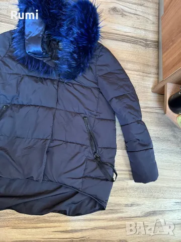 Топло бутиково дамски зимно яке S’ WEST ! S, снимка 2 - Якета - 47993337