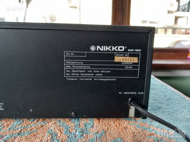 NIKKO ND-150 HI FI CASSETTE DECK , снимка 2 - Декове - 44328506