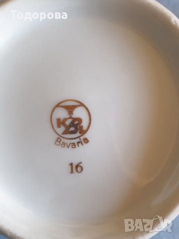 Порцеланова голяма захарница-KBL-Bavaria, снимка 5 - Други - 35186916
