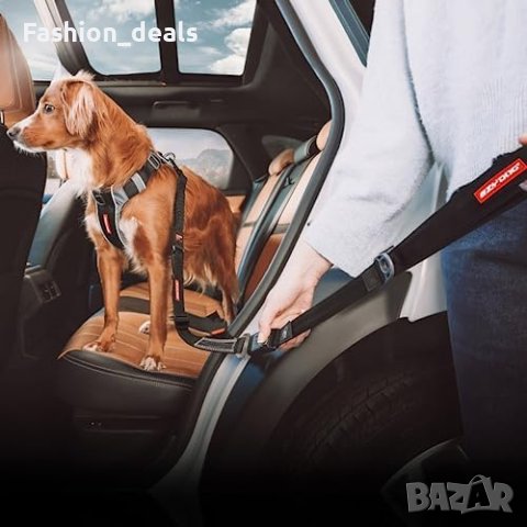 Нов автомобилен Предпазен Колан за кучета, водач и дръжка 2 в 1 , снимка 5 - За кучета - 42158326
