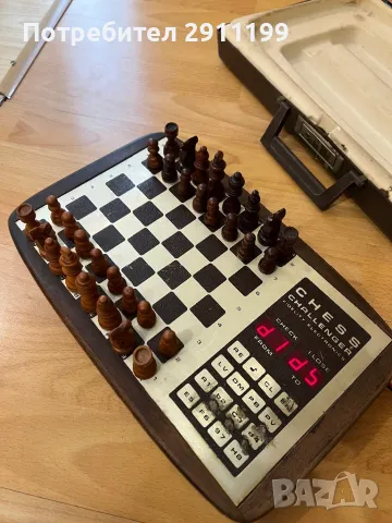 Електронен шах компютър Chess Chalenger, снимка 7 - Шах и табла - 47292730