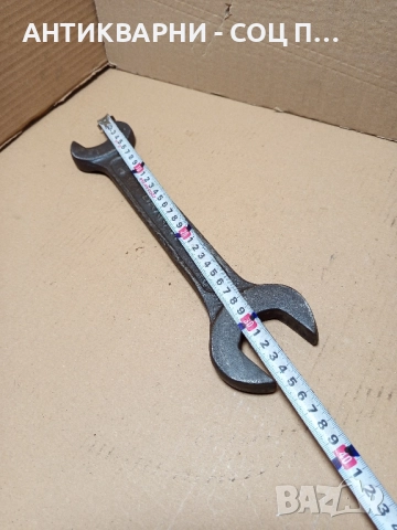 Стар Голям Гаечен Ключ От Соца. , снимка 10 - Антикварни и старинни предмети - 51925103