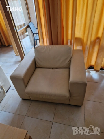 Диван разтегателен и кресло/фотьол, снимка 2 - Дивани и мека мебел - 54292258