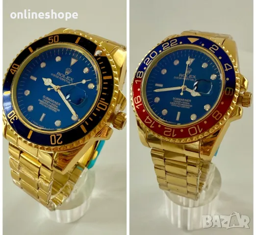 Часовник Rolex Submariner - Gold / Pepsi, снимка 1