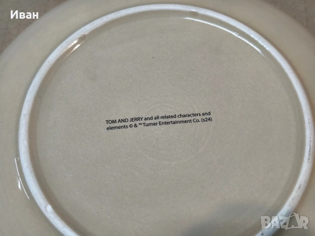 чиния Том и Джери , снимка 6 - Чинии - 54068969