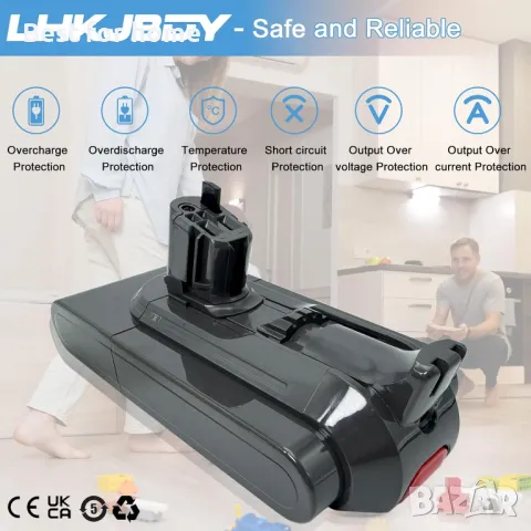 Dyson V11 Замяна на батерия- 8000mAh, снимка 6 - Прахосмукачки - 49271260