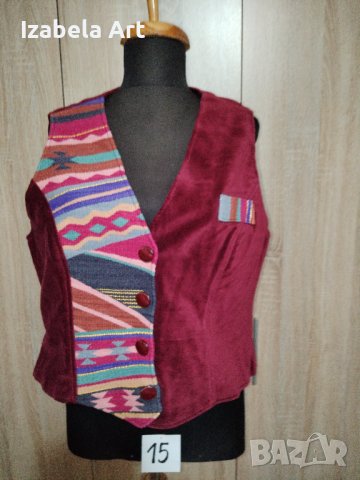 women's vest, дамски елек ръчна изработка, уникат, снимка 1 - Елеци - 44184609