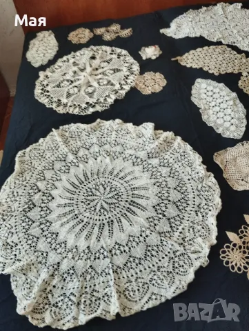 Красиви плетени покривки , едновремешни, снимка 2 - Антикварни и старинни предмети - 50431446