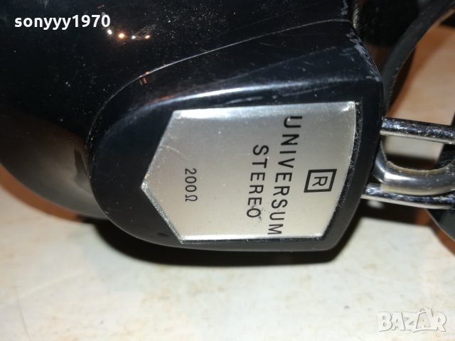 UNIVERSUM STEREO 200 OHM ВНОС GERMANY 0901222014, снимка 5 - Слушалки и портативни колонки - 35382135