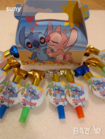 Картонена торта Стич, снимка 14 - Други - 46418268