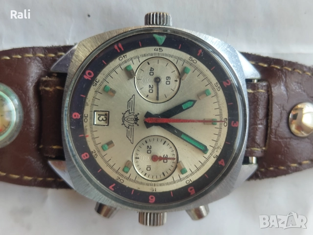 Полет хронограф , снимка 4 - Мъжки - 51690452