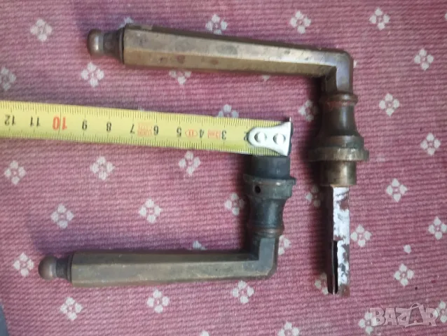 Стари бронзови дръжки за врата, снимка 3 - Други ценни предмети - 48824548