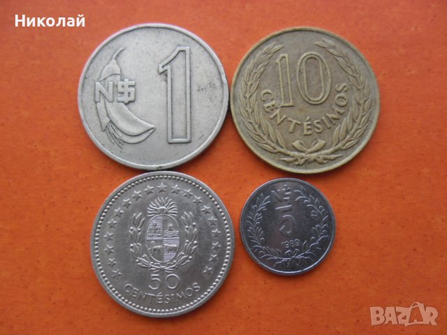 Лот монети Уругвай