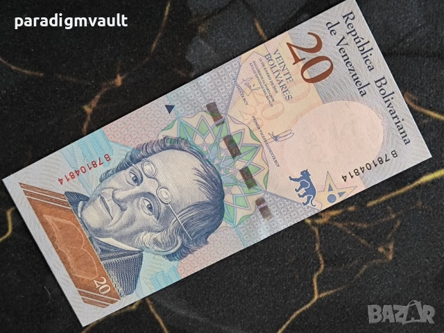 Банкнота - Венецуела - 20 боливара UNC | 2018г.