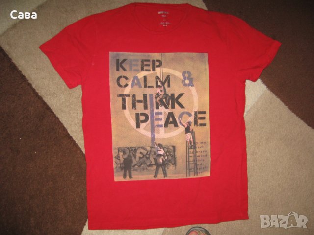 Тениски DIESEL   мъжки,Л, снимка 6 - Тениски - 33715773