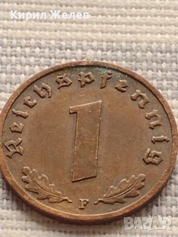 Монета 1 райхсфенинг 1938г. Германия Трети Райх с СХВАСТИКА за КОЛЕКЦИЯ 31542, снимка 2 - Нумизматика и бонистика - 42823144