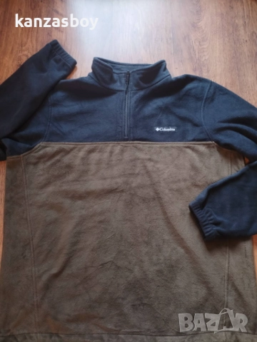 Columbia Men's Steens Mountain Half Zip Classic Fit - страхотен мъжки полар НОВ БЕЗ ЕТИКЕТИ ХЛ, снимка 6 - Спортни дрехи, екипи - 52310002