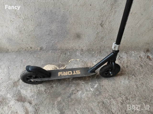 Голяма тротинетка с помпещи се гуми , снимка 10 - Велосипеди - 48220052