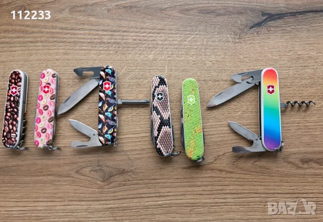 Victorinox с custom чирени, снимка 3 - Ножове - 56309236