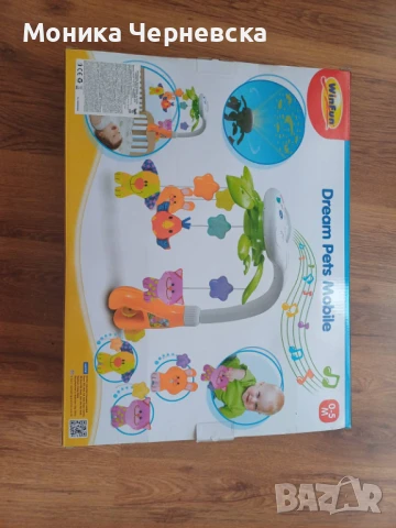 Въртележка за бебешко легло, снимка 2 - Музикални играчки - 50864187