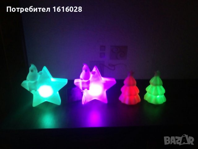 Светещи Коледни елхички.