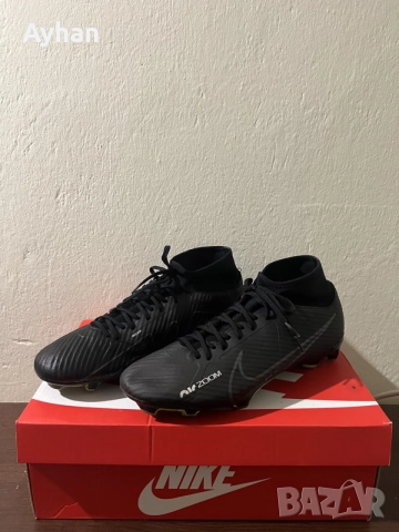 Оригинални Nike Air Zoom Mercurial Superfly 9 – черни футболни бутонки