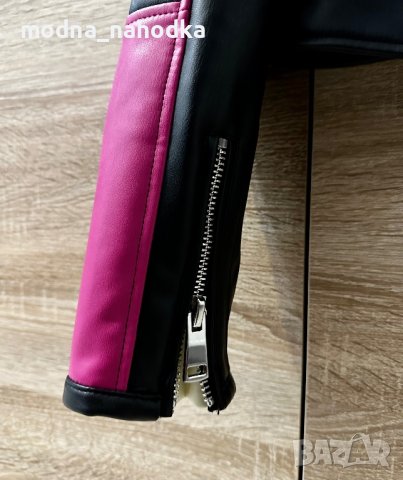 Чисто ново яке ZARA в черно и розово, снимка 4 - Якета - 40671558