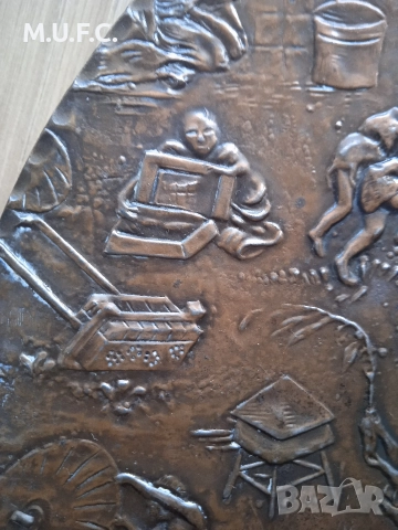 Япония бронзова скулптура 19век.Уникална, снимка 4 - Антикварни и старинни предмети - 52855526