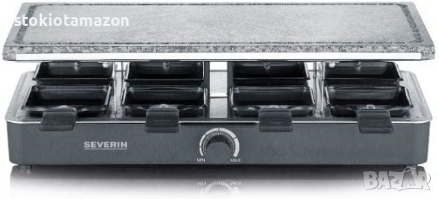 Раклет грил Severin - 1400W, снимка 6 - Скари - 37448066