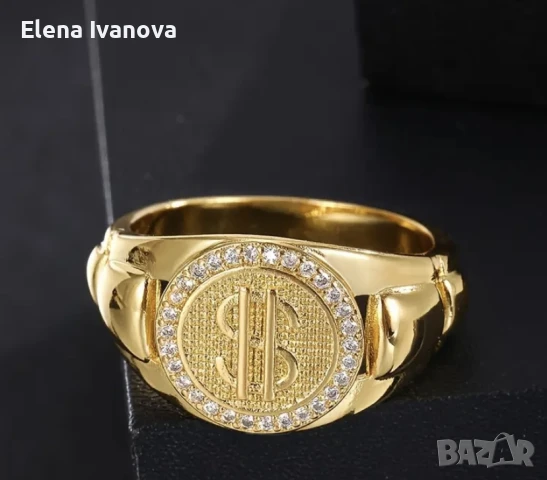 Уникален златен пръстен в луксозна кутия, снимка 3 - Пръстени - 51066168