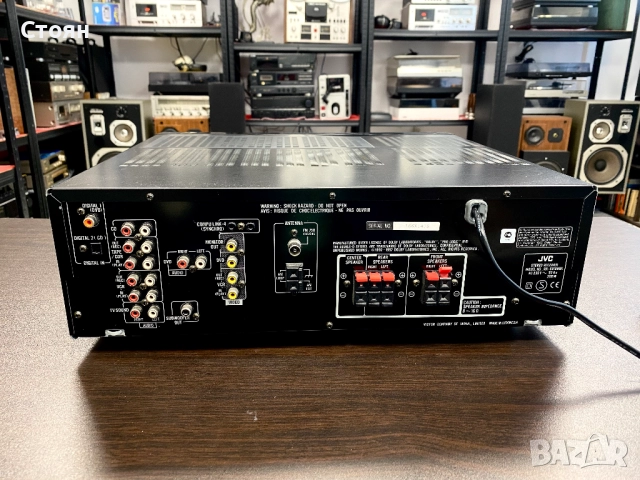 Блестящ ресивър JVC, снимка 8 - Ресийвъри, усилватели, смесителни пултове - 51440020