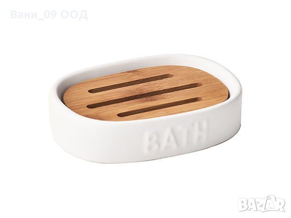 Четка за тоалетна-керамика и бамбук, снимка 4 - Други стоки за дома - 31436663