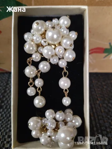 Брошка и пръстен с перли Avon