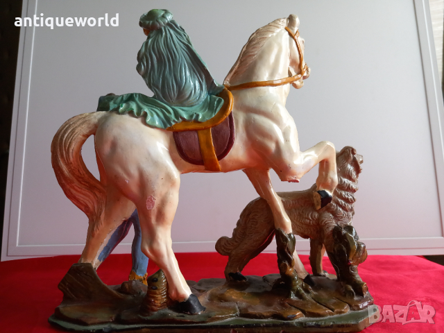 G. Ruggeri, Голяма Порцеланова Статуетка Ромео и Жулиета, снимка 5 - Антикварни и старинни предмети - 44774906