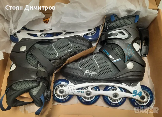 Продавам кънки, инлайн ролери K2 fit boa номер 8, 40.5, снимка 2 - Ролери, кънки - 56222997