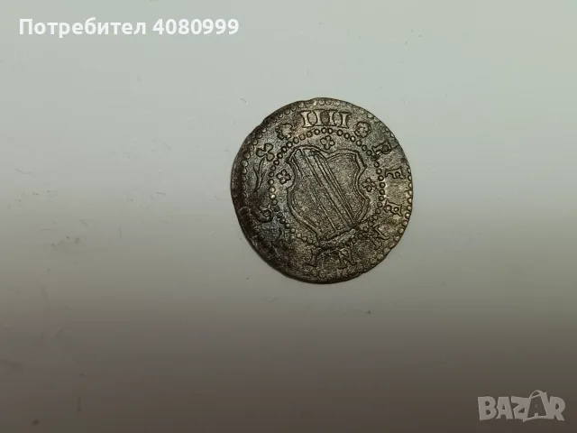 4 пфенига Баден Дурлах Фридрих VII Магнус 1677-1709, снимка 6 - Нумизматика и бонистика - 56057784