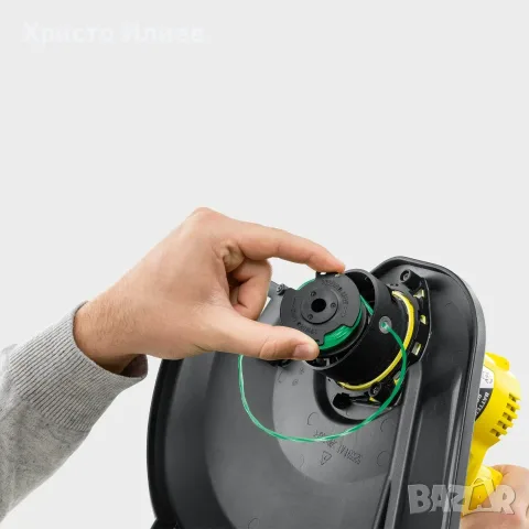 Акумулаторен тример с корда Karcher LTR 36-33 с Батерия 5 Ah и Зарядно комплект, снимка 3 - Градинска техника - 56080854