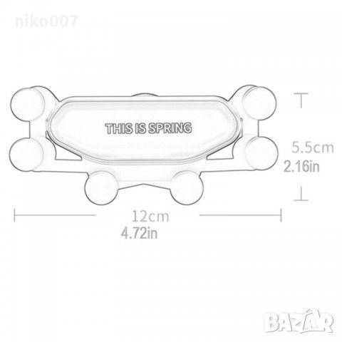 Универсална стойка за телефон за автомобил-кола-iPhone-Xiaomi-Samsung и др , снимка 6 - Аксесоари и консумативи - 30682537