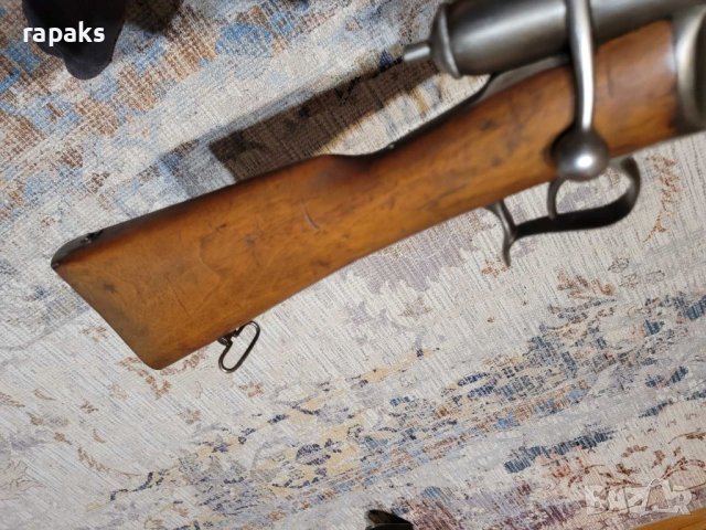 Пушка Ватерли-Витали, карабина Ремингтон, револвер, старинна

, снимка 2 - Колекции - 42918503