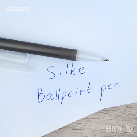 3038 Син химикал с цветен корпус Silke Ballpoint Pen, снимка 3 - Ученически пособия, канцеларски материали - 37817637