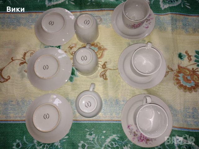 Сервиз за кафе European  Izida porcelain Изида , снимка 2 - Сервизи - 35029117