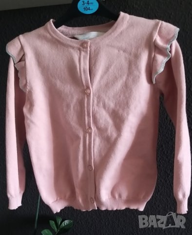 Детска жилетка пепел от рози 