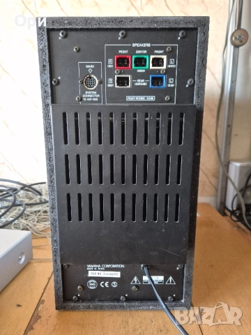 Yamaha AVR-S80 - активен субуфер с 4броя съраун колони и център , снимка 8 - Аудиосистеми - 52336699