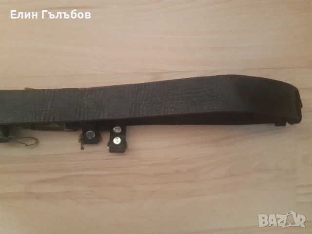 Армейски (сержентски) колан с месингова тока от ест. кожа, снимка 7 - Антикварни и старинни предмети - 54214550