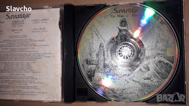 Конпакт дискове на - Savatage – The Wake Of Magellan 1997г./ Gravestone –  Compilation 1993г., снимка 2 - CD дискове - 39491851