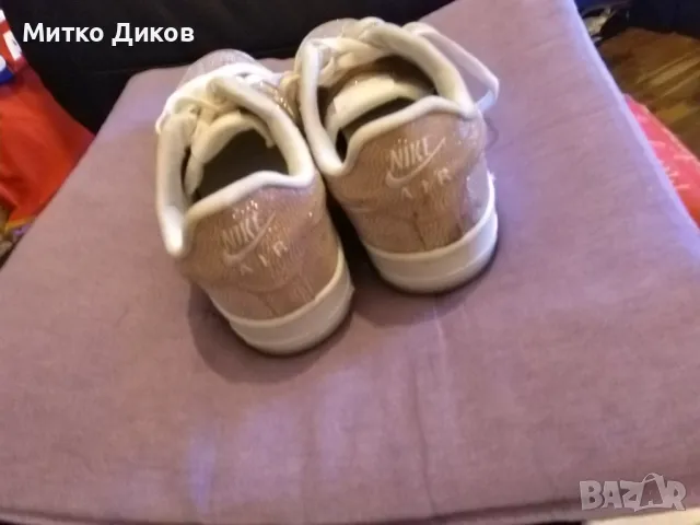 Nike air Air Force 1 дамски оригинални маратонки №40 реален стелка 25см като нови, снимка 8 - Маратонки - 48592300