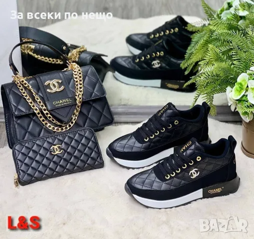 Chanel Дамски Маратонки👟Дамски Спортни Обувки Шанел - Различни Цветове Код SEM-597, снимка 3 - Маратонки - 55881083