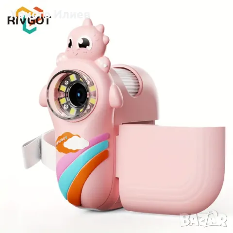 Детски дигитален микроскоп 2MP с 1000x увеличение HD 2-инчов IPS екран, снимка 2 - Други - 50344301