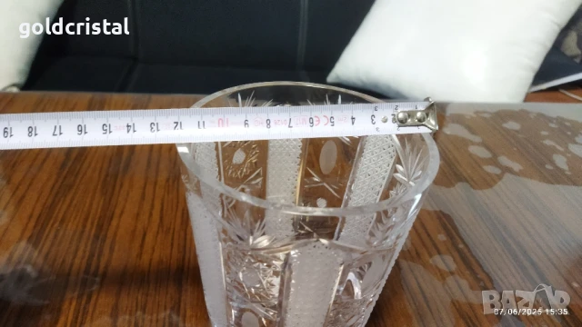 кристална ледарка , снимка 4 - Антикварни и старинни предмети - 32339580
